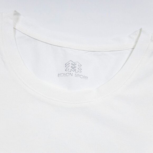 Simple White Quick-Drying Short-Sleeved T-Shirt Kolon Sport - Picture 6 of 6